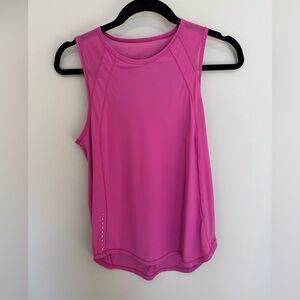 Lululemon Sculpt tank top Pink size 4